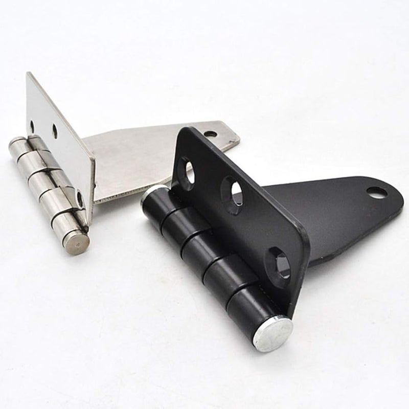Heavy Duty Gate Hinges Sturdy Hinge Weld Silver 13 80X8 50X4 50CM - Image 5